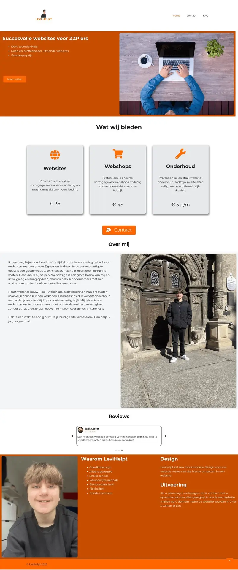 Eerste Website Project