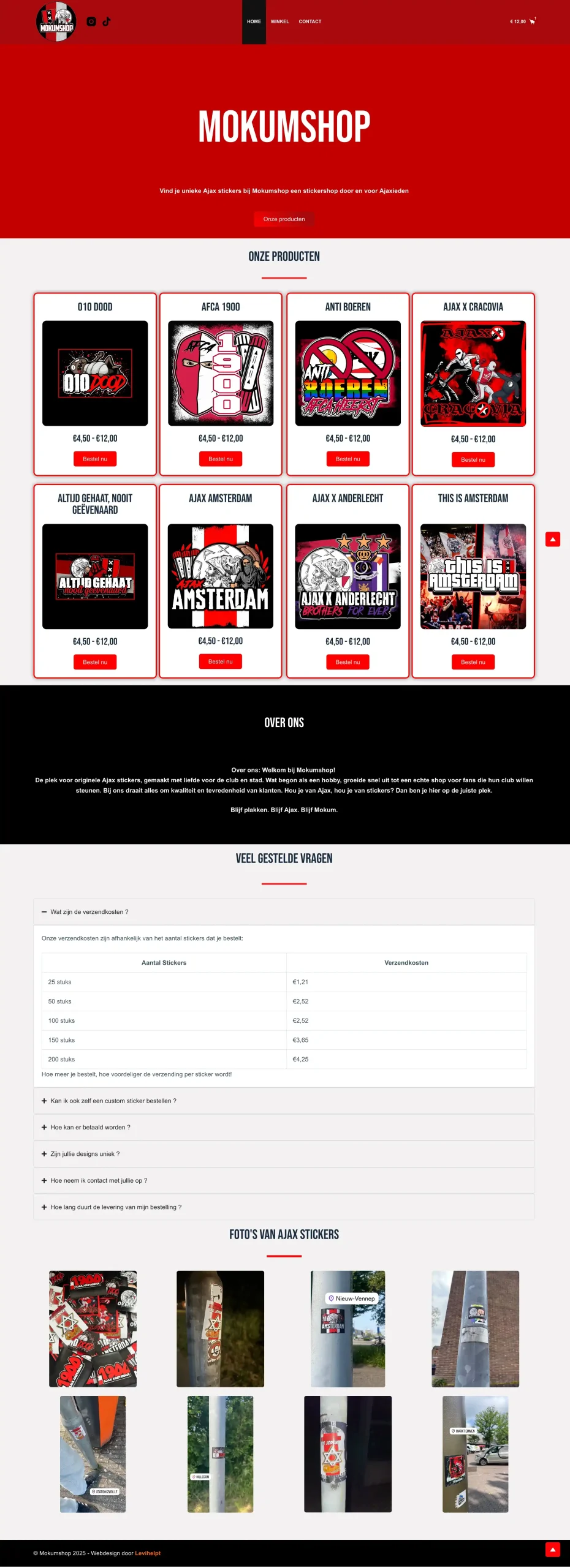 Ajax Mokumshop