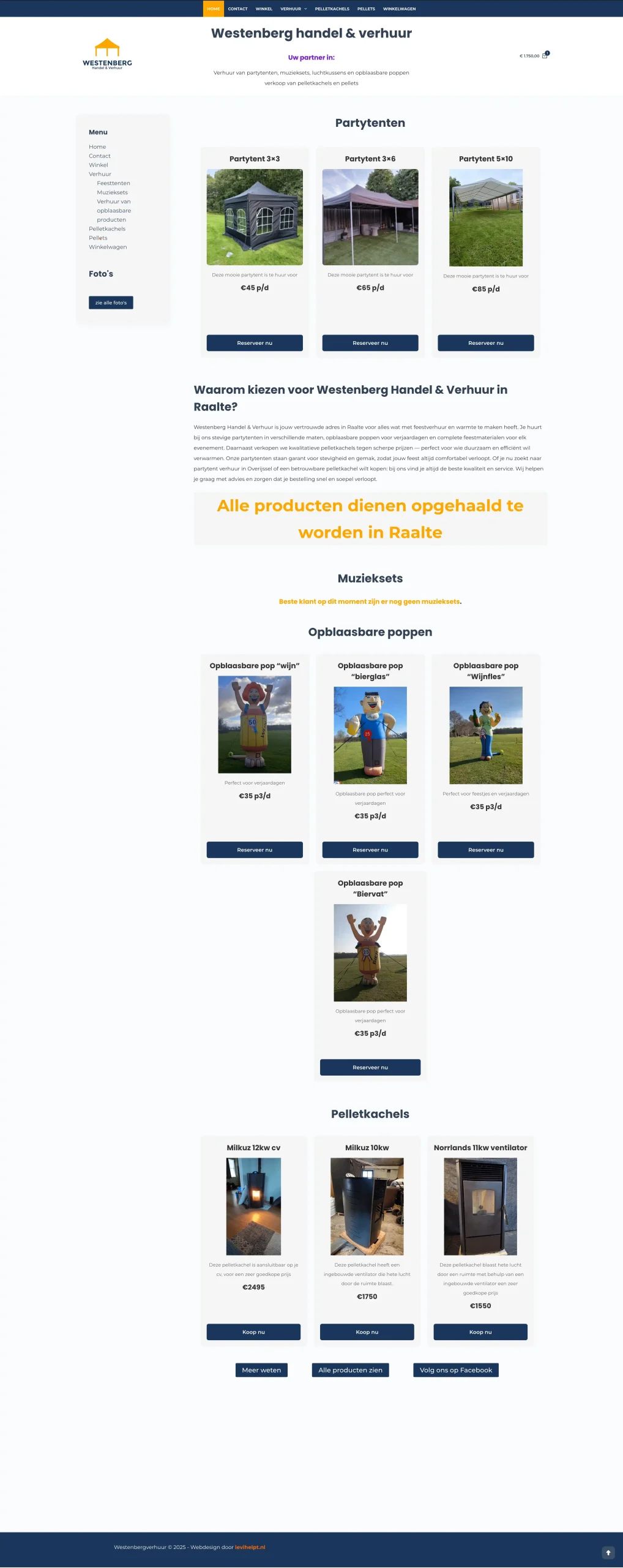 Westenberg Verhuur