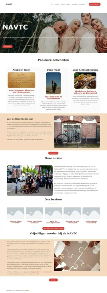 foto van de website NAVTC.nl