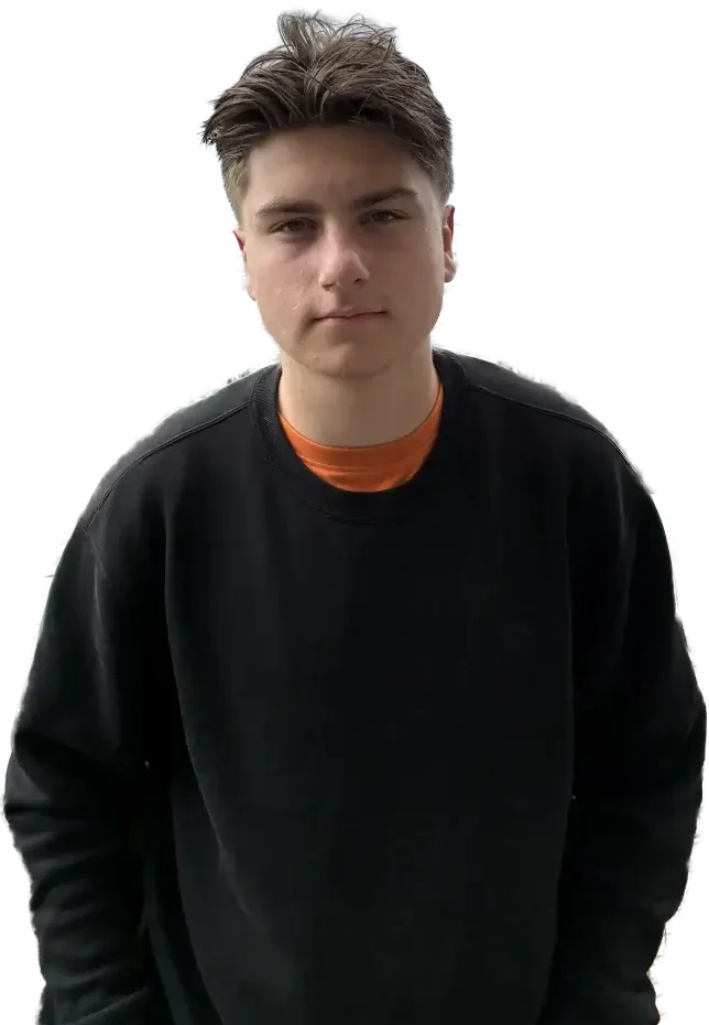 Foto van Levi zonder achtergrond